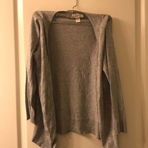 Ann Taylor grey cardigan